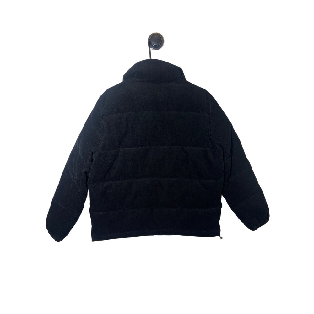 Corduroy Puffer Jacket Levis Women's Size L Insulated Coat - Picture 3 of 10